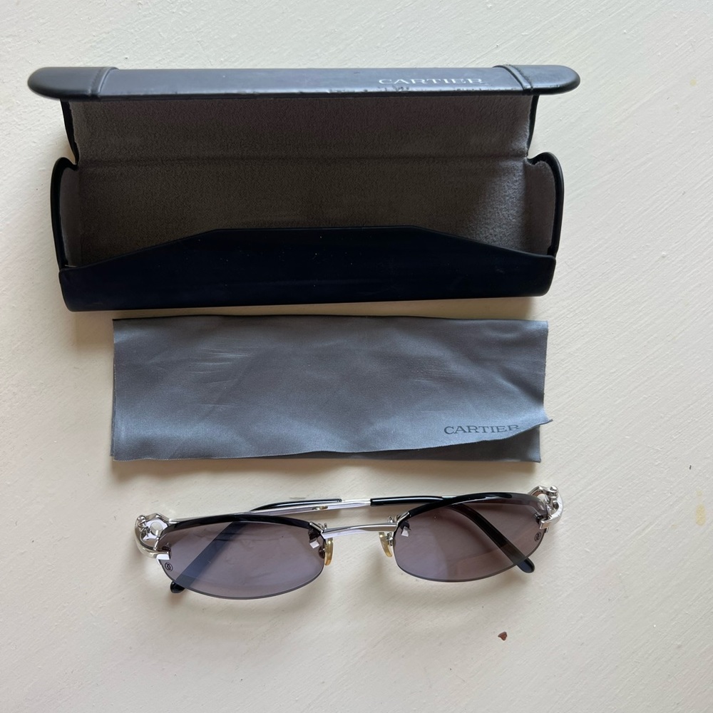 Cartier round sunglasses
